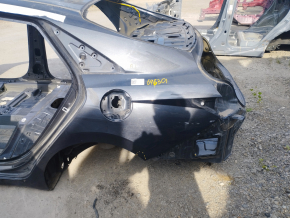 Quarter wing rear left Hyundai Elantra 21-23 graphite, on the body, bumps