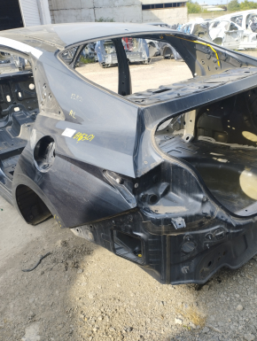 Quarter wing rear left Hyundai Elantra 21-23 graphite, on the body, bumps
