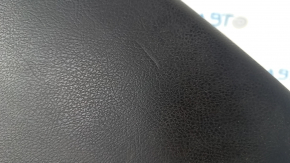 Armrest Toyota Highlander 08-13 leather, black, scuffs, dents