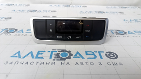 Climate control control 2 row Toyota Highlander 14-19 wiped glass