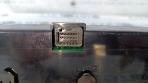 Climate control control 2 row Toyota Highlander 14-19 wiped glass