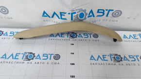 Center console trim side right Toyota Highlander 14-16 beige, leather