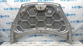 Hood bare Ford Fiesta 11-19 USA silver UX, steel, butt