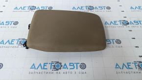 Armrest Toyota Highlander 08-10 leather, beige, dry-cleanable