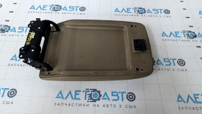Armrest Toyota Highlander 08-10 leather, beige, dry-cleanable