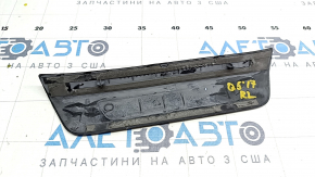 Door sill outer rear left Audi Q5 80A 18- black, scratches