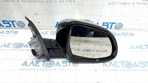 Right side mirror BMW X3 G01 18-22 5 pins, turn signal, chips on turn signal, silver