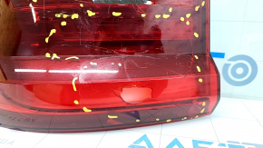 Light outer wing left BMW X3 G01 18-21 LED, broken glass, missing fragments
