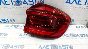 Light outer wing right BMW X3 G01 18-21 LED, broken glass, missing fragments