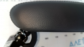 Armrest Hyundai Tucson 16-21 leather, black, scuffs