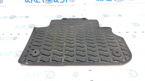 Carpet interior rear left Audi Q5 80A 18- rubber black