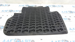 Carpet interior rear left Audi Q5 80A 18- rubber black