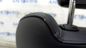 Passenger seat BMW X3 G01 18-21 with airbag, electric, heated, black leatherette, tears on the back
