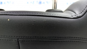 Passenger seat BMW X3 G01 18-21 with airbag, electric, heated, black leatherette, tears on the back
