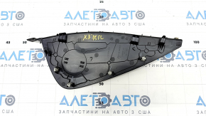 Dashboard cover side left BMW X3 G01 18-21 black