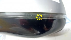 Left side mirror BMW X3 G01 18-22 5 pins, turn signal, auto-dimming, chip on turn signal, silver