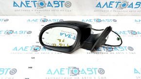 Side mirror left VW Tiguan 09-17 6 pins, turn signal, heated, black LC9X, scratches