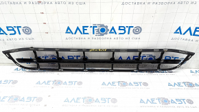 Lower grille of the front bumper BMW X3 G01 18-21 without radar, black gloss, sand, chips, broken fastening
