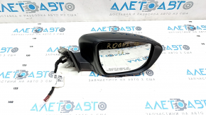 Side mirror right Nissan Rogue 17-20 15 pins, green DAL, heated, turn signal, camera
