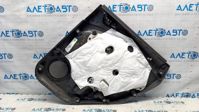 Door trim card rear left Ford Escape MK3 17-19 rest black, armrest leather black, scratches