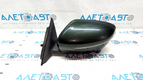 Side mirror left Nissan Rogue 17-20 15 pins, green DAL heating, turn signal, camera