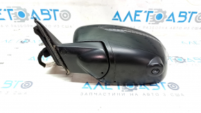 Side mirror left Nissan Rogue 17-20 15 pins, green DAL heating, turn signal, camera