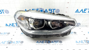 Front right headlight complete BMW X3 G01 X4 G02 18-21 halogen+LED, sand, scratch