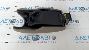 Armrest of the central console Honda HR-V 16-22 leather, gray