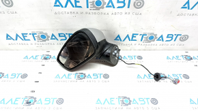 Side mirror left Ford Fiesta 11-19 3 pins, silver UX