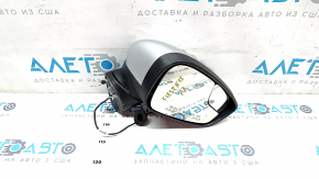 Side mirror right Ford Fiesta 11-19 3 pins, silver UX