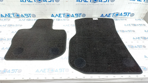 Set of floor mats for BMW X3 G01 18-21 cloth, black, for cleaning