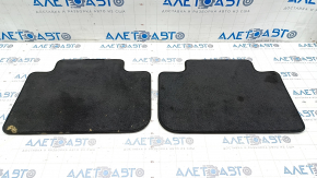 Set of floor mats for BMW X3 G01 18-21 cloth, black, for cleaning