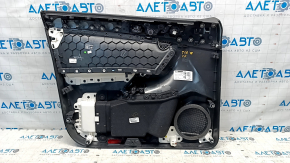 Door trim card front right VW Tiguan 18 - black, with tweeter, armrest leather black, dented