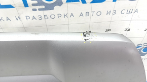 Front bumper lip trim Audi Q5 80A 18-20 scratches, sand, crack in mount