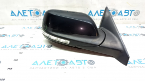 Side mirror right Ford Explorer 16-19 rest, black G1, 13 pin, turn signal, heating, backlight