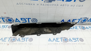 Front bumper lower grille trim left BMW X3 G01 18-21 gray, bumps, sand