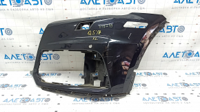 Front bare bumper left side Audi Q5 80A 18- black, for parking sensors, for headlight washers
