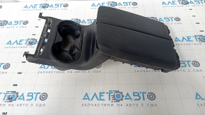 Mazda CX-9 16 armrest - leather, black, with cup holders, dents