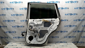 Door assembly rear right Nissan Rogue 14-20 white QAK, butt