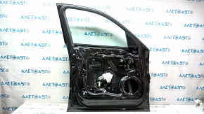 Door assembly front left Audi Q5 8R 09-17 keyless, gray LZ7L, dent