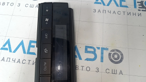 Climate control control 2 row Mazda CX-9 16- auto, scratches, crack in fastening