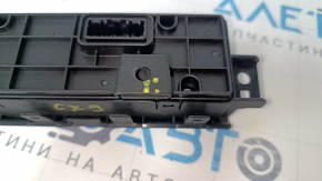 Climate control control 2 row Mazda CX-9 16- auto, scratches, crack in fastening