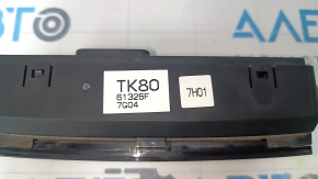 Climate control control 2 row Mazda CX-9 16- auto, scratches, crack in fastening