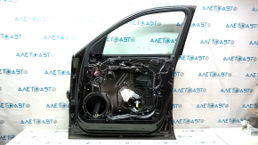 Door assembly front right Audi Q5 8R 09-17 gray LZ7L, Keyless dents, scratches