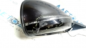 Side mirror right Audi Q5 8R 09-17 gray LZ7L, 7 pins, turn signal, heating, backlight, scuffs