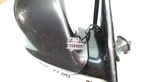 Side mirror right Audi Q5 8R 09-17 gray LZ7L, 7 pins, turn signal, heating, backlight, scuffs
