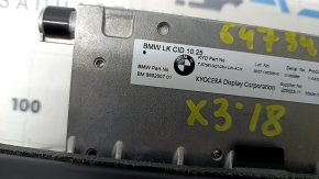 Monitor, display, navigation BMW X3 G01 18-21 10.25" worn