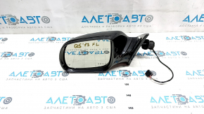 Side mirror left Audi Q5 8R 09-17 gray LZ7L, 7 pins, turn signal, heating, backlight