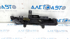 Left trunk curtain guide BMW X3 G01 18-21 black, broken mount