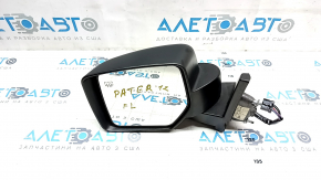 Side mirror left Jeep Patriot 11-17 5 pins, heated, structure